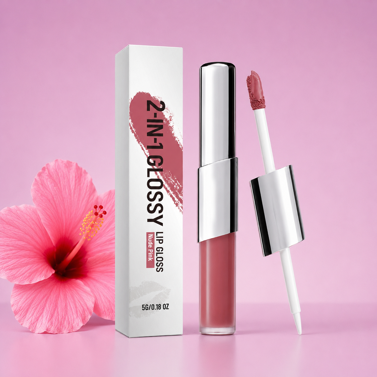 2-in-1 Fusion Lip Gloss | Ikaika's Beauty