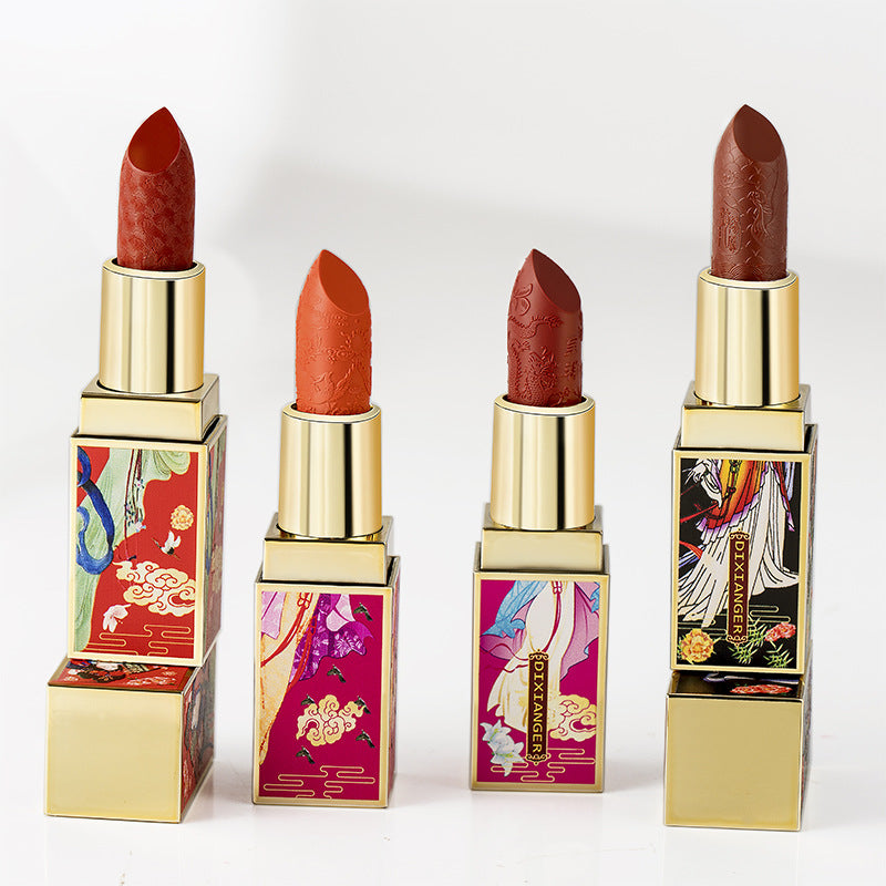 Luxury Carved Lipstick – Imperial Palace Lip Color | Ikaika’s Beauty