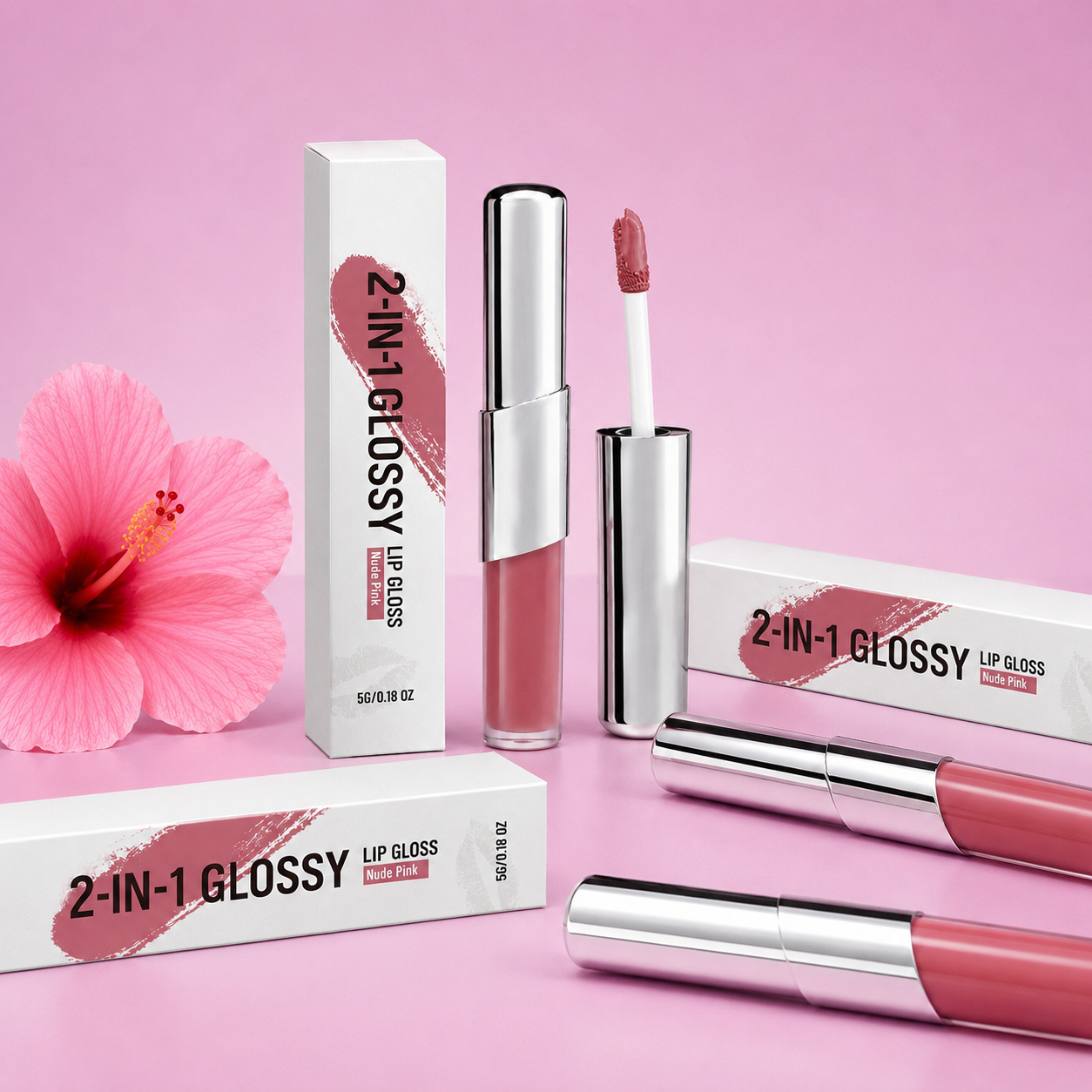 2-in-1 Fusion Lip Gloss | Ikaika's Beauty